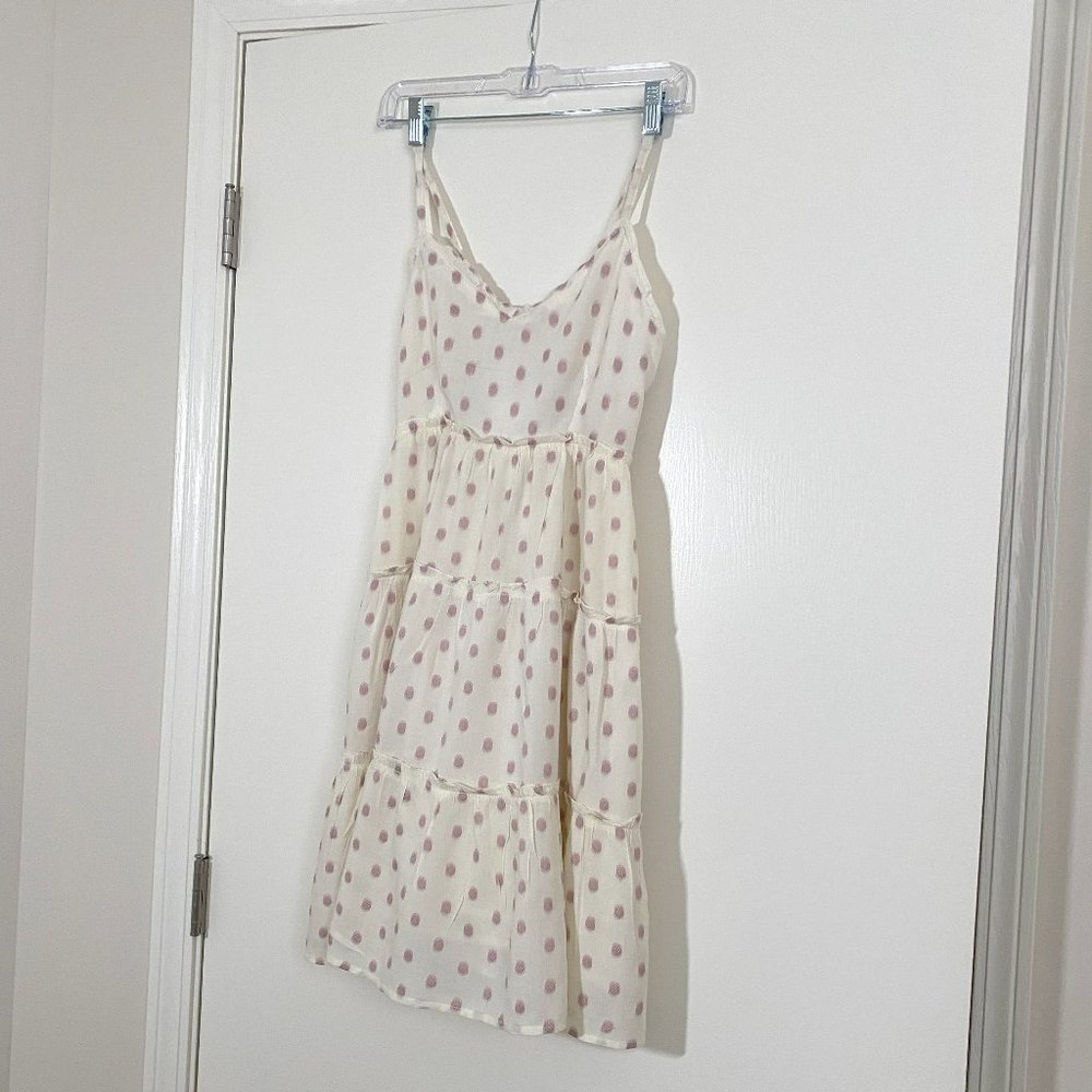Sim & Sam cream/pink sundress. Size S